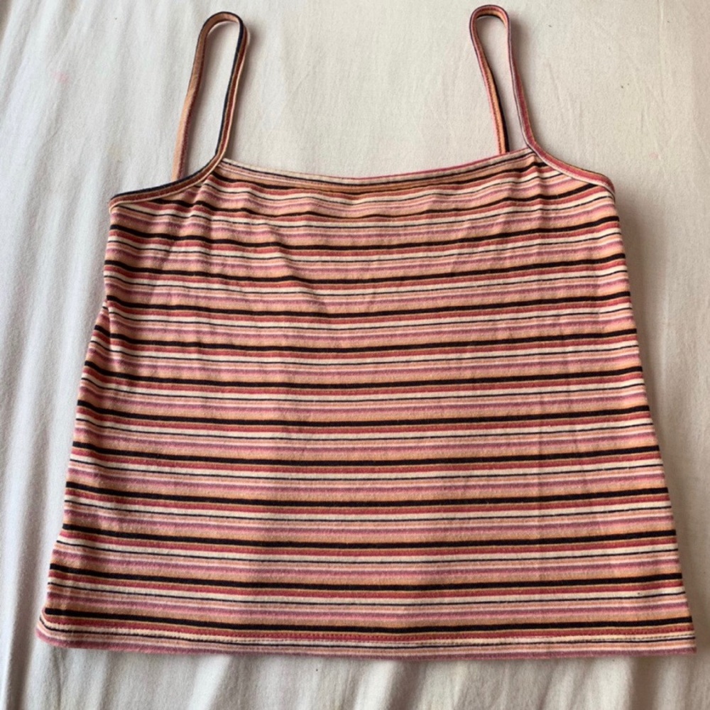 Pink & Orange Cami Tank🍊